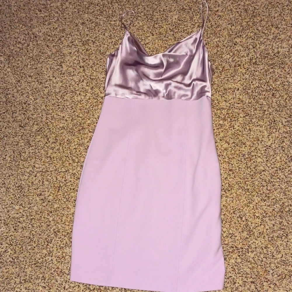 NWT Clinq à Sept, Rose Quartz Katrina Dress.